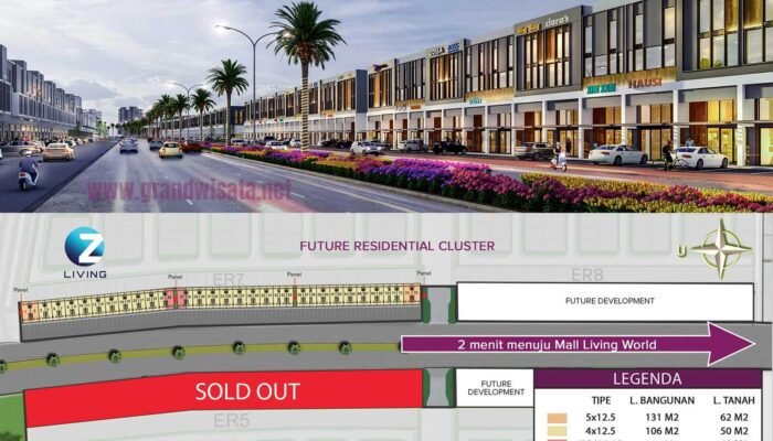 Ruko New West Field Grand Wisata