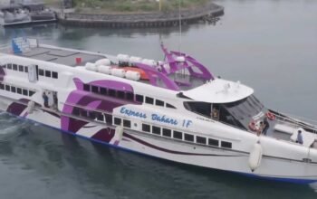 Kapal Cepat Express Bahari Kini Layani Rute Banyuwangi-Denpasar