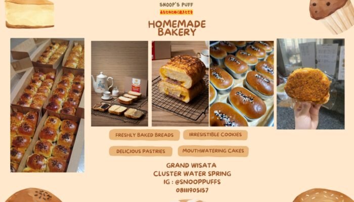 Snooppuffs: Roti dan Kue Rumahan yang Selalu Bikin Rindu