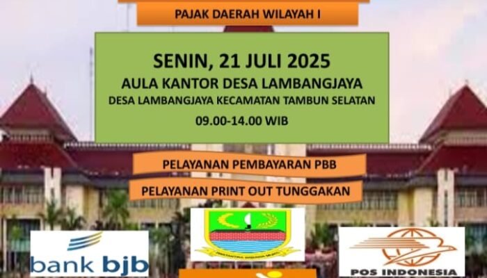Pengumuman Pelayanan Pembayaran PBB untuk Warga Grand Wisata
