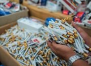 Pemerintah Kota Bekasi Amankan Ratusan Ribu Batang Rokok Ilegal
