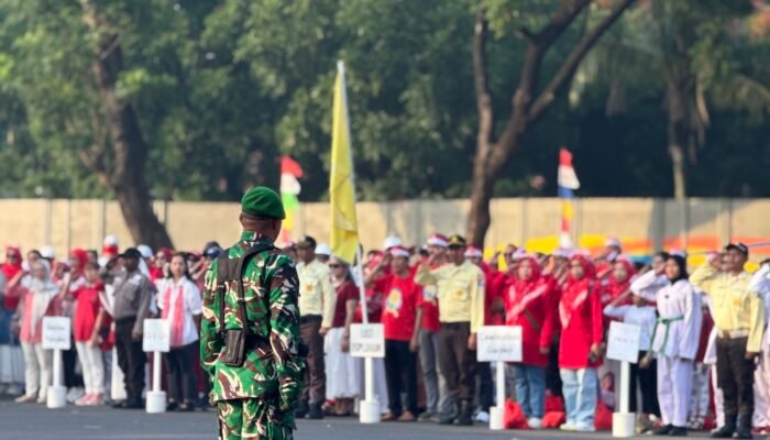 Semarak Upacara HUT RI ke-80 di Grand Wisata: Meriah, Khidmat, dan Penuh Kebersamaan