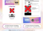 E-Ticket RUN in UNITY: Jadwal Pengambilan dan Kontak Bantuan