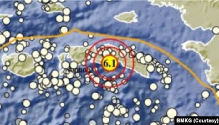 Gempa Bumi Berkekuatan Magnitudo 6,1 Guncang Maluku, Warga Panik Namun Dipastikan Tidak Berpotensi Tsunami