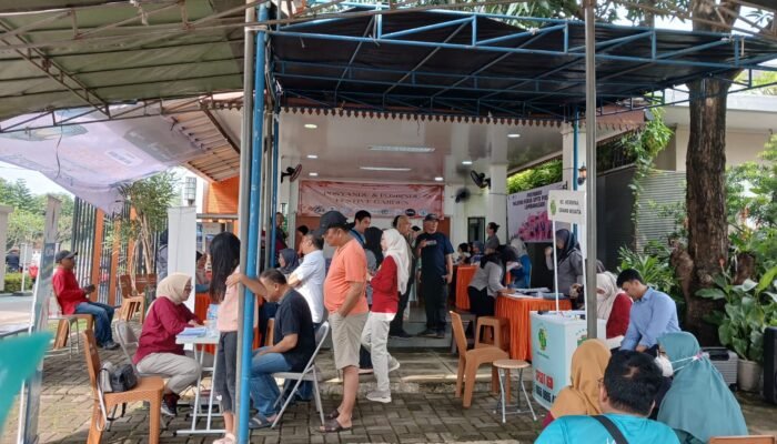 EVENT PELAYANAN KESEHATAN DI CLUSTER FESTIVE GARDEN GRAND WISATA